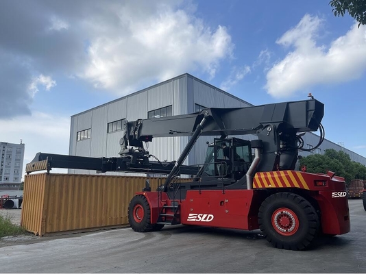 کانتینر فولک لیفت رساندن استاکر اتوماتیک انتقال و 20ft 40ft ظرفیت بار