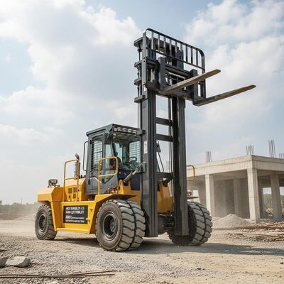 High Durability Heavy Lift Forklift 8500 Kg Operating Weight Suitable for Construction Sites and Heavy Duty Lifting Tasks