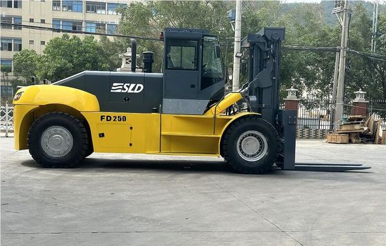 FD160 16 تن دیزل سنگین وظیفه فولکلور کامیون Yuchai موتور 6.0g مست انبار لجستیک