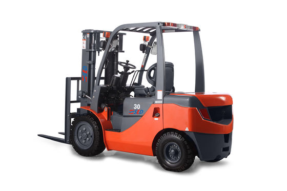 3M FD30 3000kg Diesel 3 Ton Forklift Truck with Shift Side