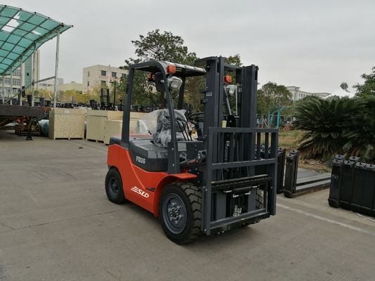 3M FD30 3000kg Diesel 3 Ton Forklift Truck with Shift Side