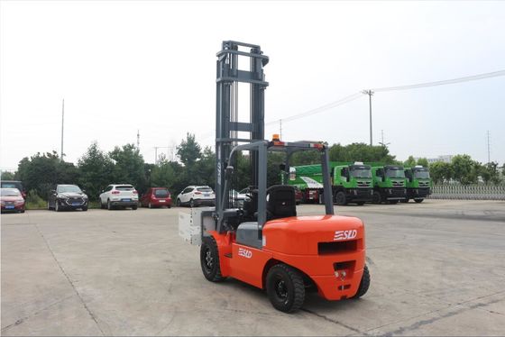 ISUZU Engine FD40 8k 4t دیزل لیفتراک با گیره بیل
