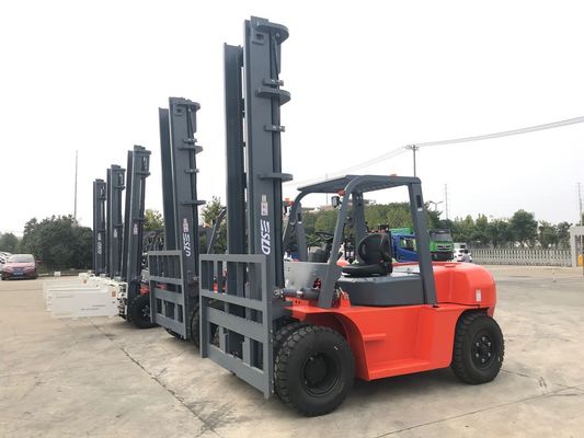 کامیون لیفتراک دیزل FD70 6m 7 Ton با Triplex کاملا رایگان
