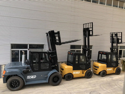 احتراق داخلی 10 تن 20000 Lb 20k 4 چرخ لیفتراک لیفتراک
