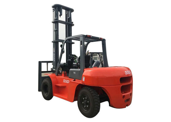 45000kg ظرفیت بارگیری کانتینر خالی قرمز با ZF 5WG261 انتقال اتوماتیک