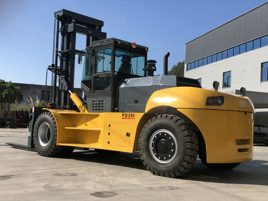 سیم پیچ های فولادی بالابر دیزلی کار با ظرف لیفتراک 15t 20t 25t 30ton