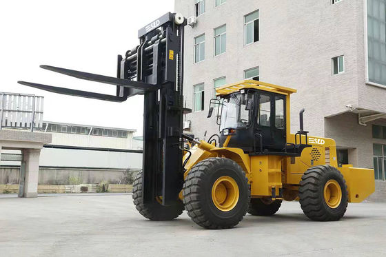 4X4 چهار چرخ محرک 15 تن 20 تن All Terrain Forklift