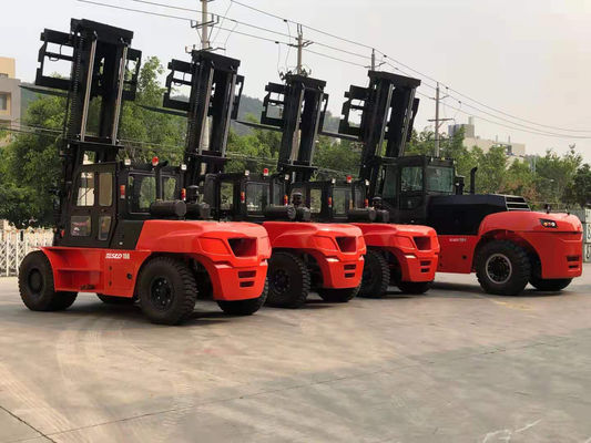 FD150 15T جلو / عقب فرمان موتور دیزل فولکلفت 3000mm ارتفاع بلند برای وظیفه سنگین