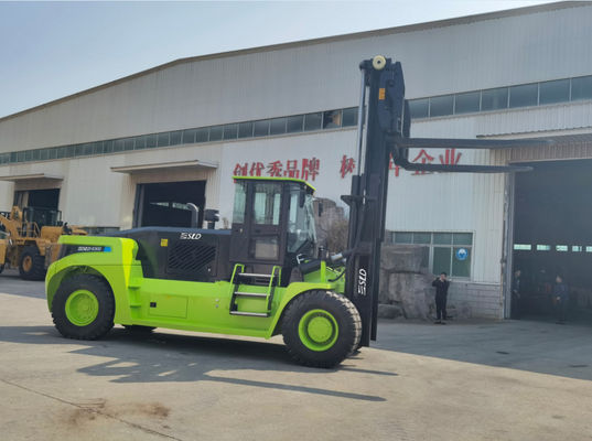 Cummins Engine 30T کانتینر حمل و نقل لیفتراک با موقعیت هیدرولیک چنگال