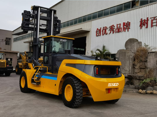 Weichai Engine 25 Ton کانتینر لیفتراک کامیون دکل ارتفاع 5500 میلی متر