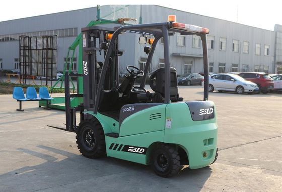 2.5T 48V AC موتور 3 مرحله 4.5 متر انبار برقی لیفتراک